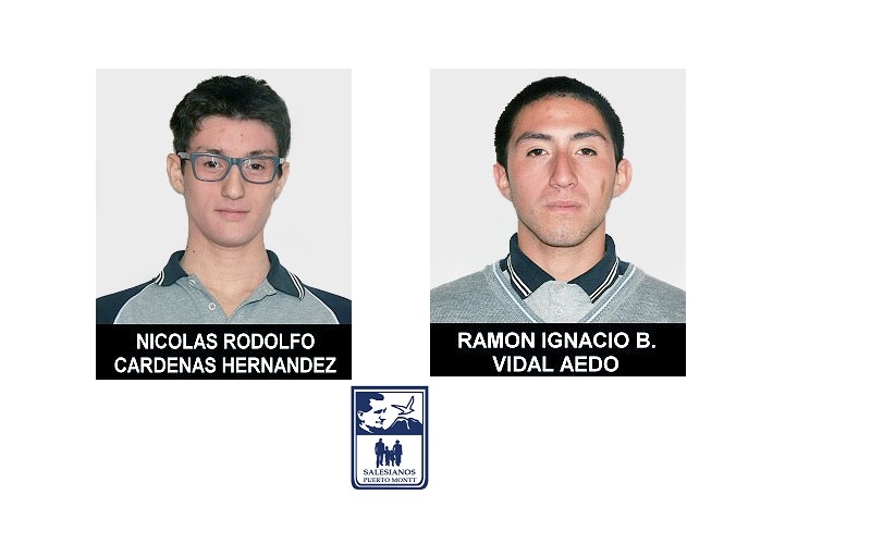 Nicolás Cárdenas y Ramón Vidal, alumnos con mejor promoción 2019.