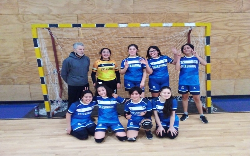 ¡Campeonas! Colegio Salesianos de Puerto Montt gana el Campeonato Provincial de Balonmano Damas