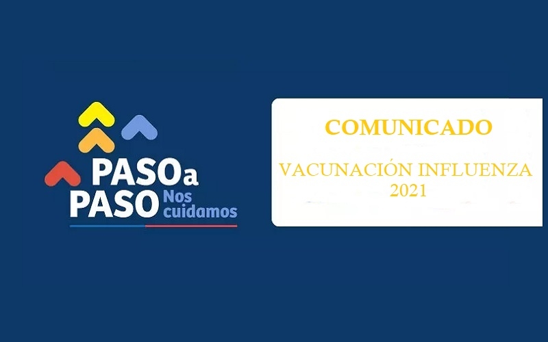 Comunicado Vacunación Influenza 2021.